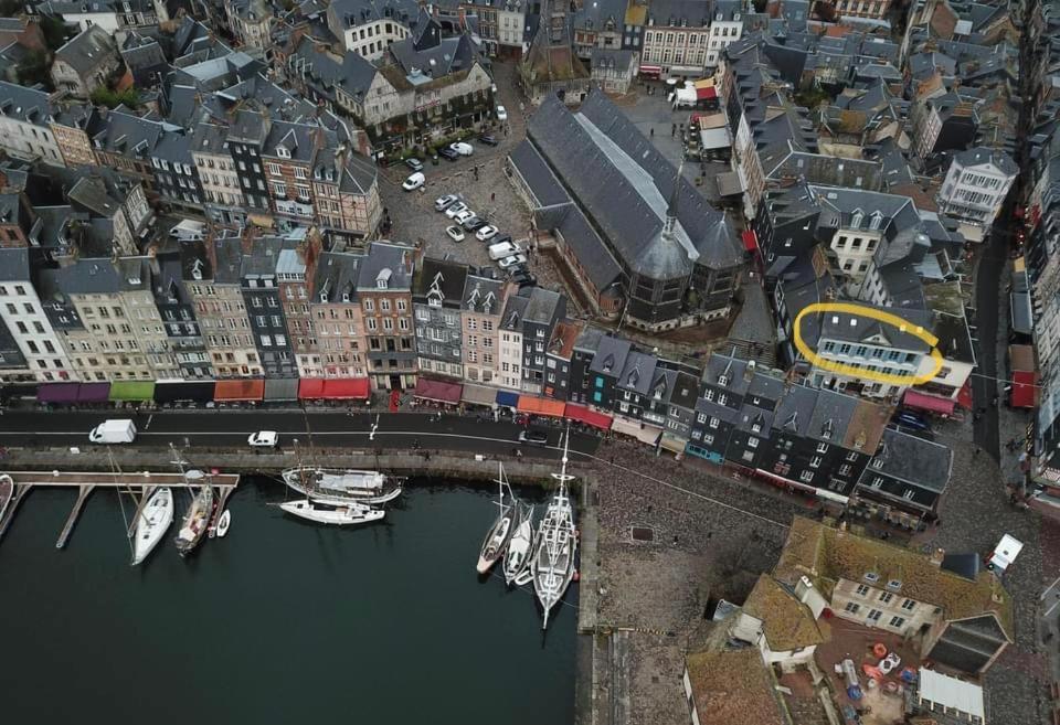 Appartamento La Loge Des Artistes Honfleur Esterno foto
